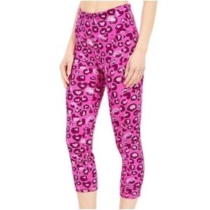 Lilly Pulitzer Weekender luxletic leggings UPF 50+ Don't Be A Cheetah NWT large